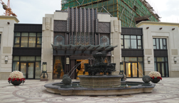 杭州中海地产售楼部大型雕塑